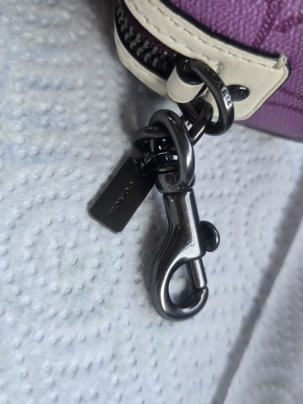 Coach Pink Signature Satchel and Mini Bag Set - Picture 4 of 12